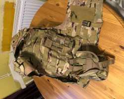 Military style Body vest - Used airsoft equipment