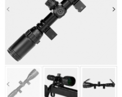 Novritsch scope 3x-9x 50mm - Used airsoft equipment