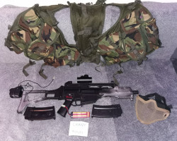 G36c with accessories - Used airsoft equipment
