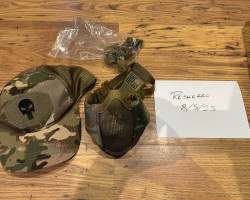 MTP Cap and Mask - Used airsoft equipment