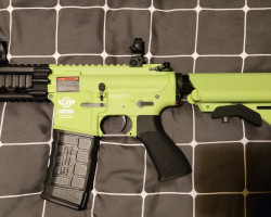 Bright Green Firehawk - Used airsoft equipment