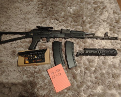 E&L AKS 74 MN + accessories - Used airsoft equipment