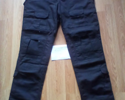Black Combat Trousers - Used airsoft equipment