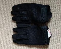 Black covert mechanics gloves - Used airsoft equipment