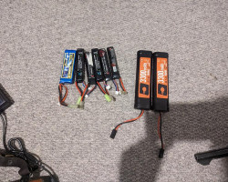 batteries - Used airsoft equipment