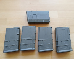 5x M4/M16 short magazines - Used airsoft equipment