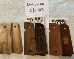 1911 Wood Grips - Used airsoft equipment