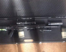 HK417 AEG+accessories - Used airsoft equipment