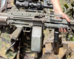 A&K M249 & WOLVERIENE MTW - Used airsoft equipment