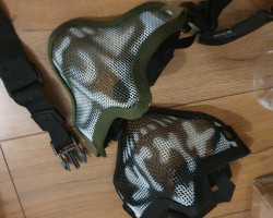Mesh face masks - Used airsoft equipment