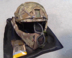 Onetigris Helmet & Mesh Goggle - Used airsoft equipment