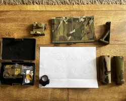 Attachments and pouches - Used airsoft equipment
