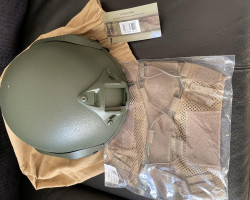 New miltec helmet and mtp cove - Used airsoft equipment