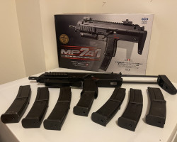 Tokyo Mario MP7 GBB + 7 Mags - Used airsoft equipment