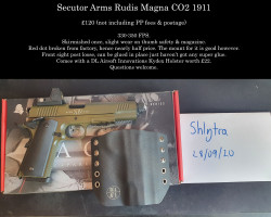 Secutor Arms Rudis Magna CO2 1 - Used airsoft equipment