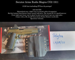 Secutor Arms Rudis Magna CO2 1 - Used airsoft equipment