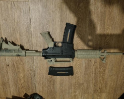 M16 with 2 mags - Used airsoft equipment