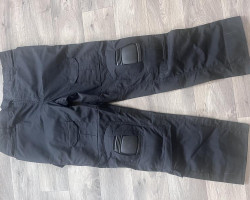 Black Tactical Trousers 38W - Used airsoft equipment