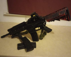 AR15, tactical short barrel - Used airsoft equipment