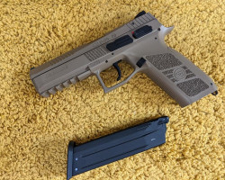 ASG CZ P-09 gbb pistol in Tan - Used airsoft equipment