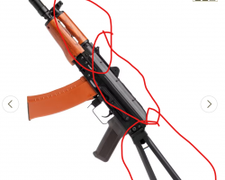 CYMA CM.045A PARTS - Used airsoft equipment
