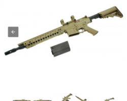 Upgraded DMR or Rifle - Used airsoft equipment