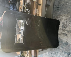 Riot shield - Used airsoft equipment