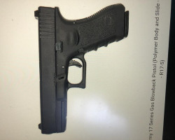 WE Glock 17 GBB pistol  Black - Used airsoft equipment
