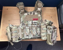 Chest plate carrier - Used airsoft equipment