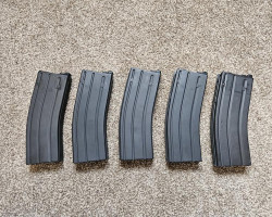 5x MWS Mags - Used airsoft equipment