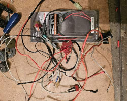 Trigger contacts and wires - Used airsoft equipment