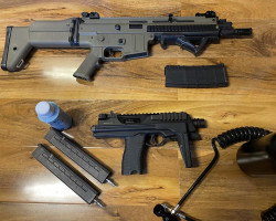 Mp9 & scar l - Used airsoft equipment