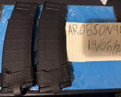 Ares Honey Badger 170rd Mags - Used airsoft equipment