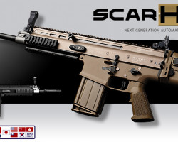 Tm scar h brand new!! - Used airsoft equipment