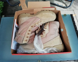 Desert boots. Size 44.5. - Used airsoft equipment