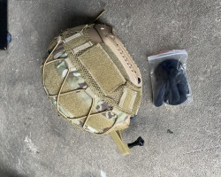 Helmet with GoPro mount - Used airsoft equipment