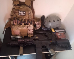 Mk18 tm hicapa vest ect - Used airsoft equipment