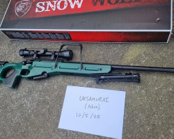 Snow Wolf SV98 Sniper Rifle - Used airsoft equipment
