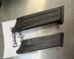 KSC USP series magazines - Used airsoft equipment