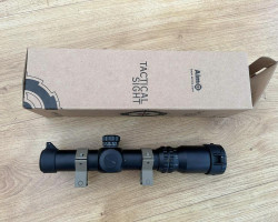 Aim-O 1-4x24SE Tactical Scope - Used airsoft equipment