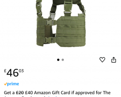 Chest rig with extras - Used airsoft equipment