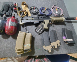 L85A2 Airsoft Hpa Players Kit - Used airsoft equipment