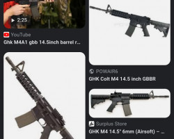 Looking for a ghk M4A1 - Used airsoft equipment