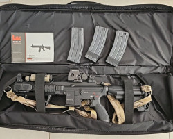 HK 416 CQB Airsoft Rifle - Used airsoft equipment