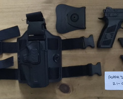 ASG pistol and extras - Used airsoft equipment