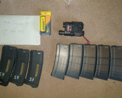 Mags and batteries - Used airsoft equipment