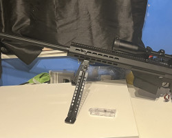 Licensed Barret M82 Sniper - Used airsoft equipment