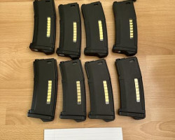 10x PTS EPM mid-cap mags - Used airsoft equipment