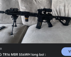 M4 variant/DMR - Used airsoft equipment
