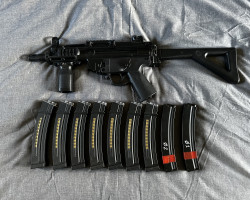 CYMA MP5K, M-LOK fore, 10 mags - Used airsoft equipment